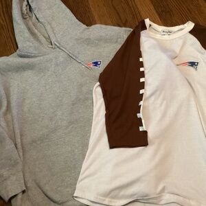 New England Patriots lot of 3 tops ladies